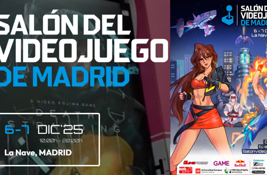 El Salón del Videojuego de Madrid toma La Nave: Fechas y cartel confirmados